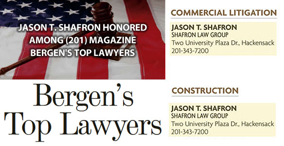 (201) Magazine Bergen's Top Lawyers